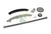 Комплект ланцюга ГРМ VW Golf V 1.4TSI, 10/03 - 02/09, 90/103/125kw, (z=130/18-36) BGA TC0114FK (фото 1)