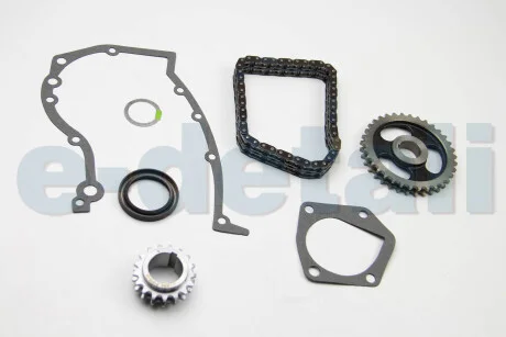Цепь привода ГРМ (к-кт) Fabia/Octavia 1.4 i 96-10 (двойная цепь 24 звеньев)) BGA TC0170FK