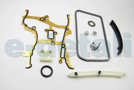 Цепь привода ГРМ (к-кт) Opel Adam/Astra J/Corsa D/Insignia/Meriva/Mokka/Aveo 1.2/1.4i VVT 06- (65 BGA TC0237FK