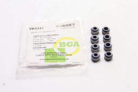 Сальники клапанов комплект BGA VK5392