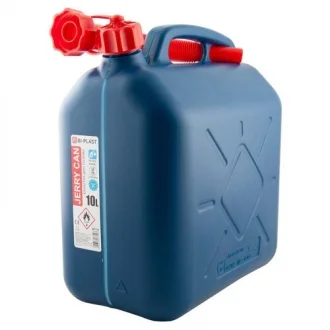 Каністра пластикова для палива 10л з лійкою Bi-Plast BP-310
