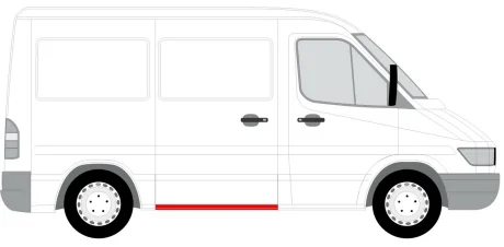 Ремонтна частина порогів BLIC 6505063546002P