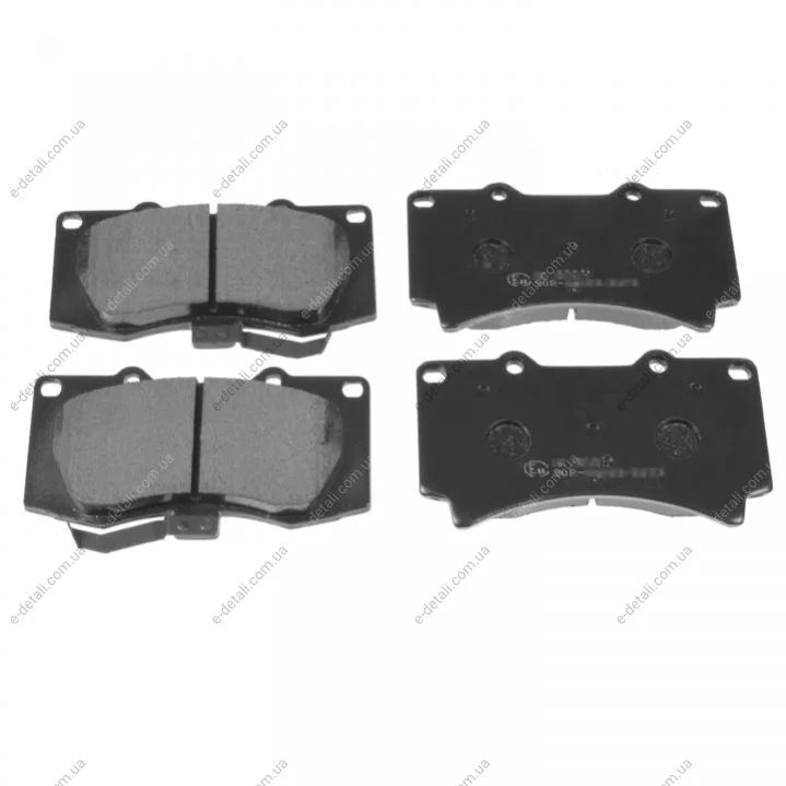 Тормозные колодки, дисковые BLUE PRINT ADA104221 (фото 1)