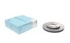 Диск тормозной (передний) Chrysler Voyager 2.0-3.8 2.5-2.8CRD 95-08 (282x24) (с покрытием) BLUE PRINT ADA104303 (фото 1)
