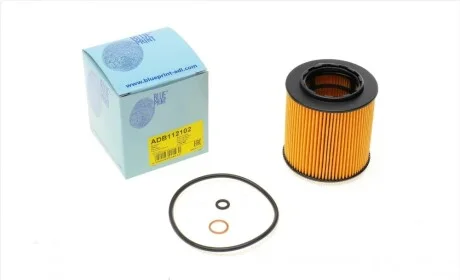 Фільтр масляний BMW 1/2/3/4/5/6/7/X1/X3/X4/X5/X6 1.6-4.0 04- BLUE PRINT ADB112102