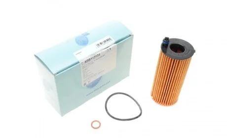 Фильтр масляный BMW 1 (F21)/3(F30/F80)/5(F10)/7(G11/G12) 12- (B37/B38/B47/B48) BLUE PRINT ADB112124