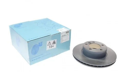 Диск тормозной (передний) BMW 3 (E90-93) 04-13/1 (E81-E87) 04-14 (300x24) (с покрытием) (вент.) BLUE PRINT ADB114305