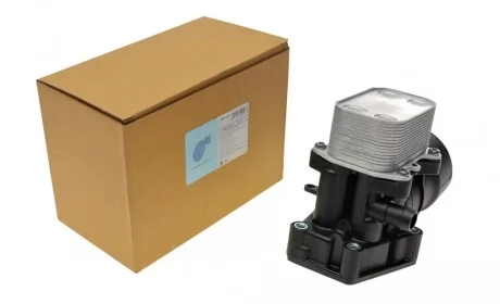 Корпус фильтра масляного VW 1.6TDI/1.9TDI/2.0TDI 06- (с теплообменником) BLUE PRINT ADBP210027