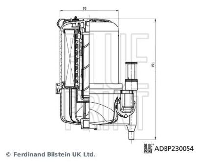 Фільтр паливний BLUE PRINT ADBP230054