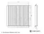 MG Фільтр салонний MG 3 1.5 16- BLUE PRINT ADBP250072 (фото 1)