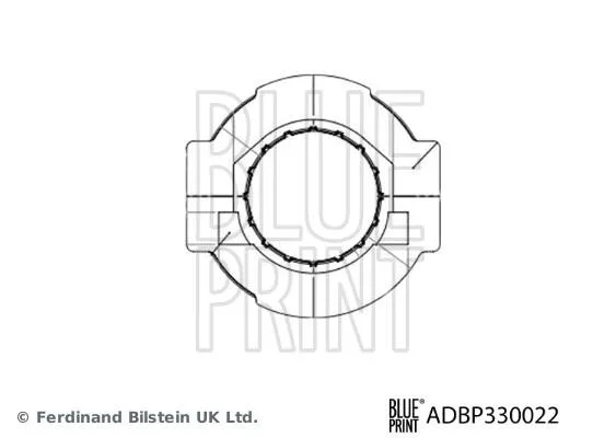 MAZDA Підшипник вижимний 6 2.2 D 12- BLUE PRINT ADBP330022 (фото 1)