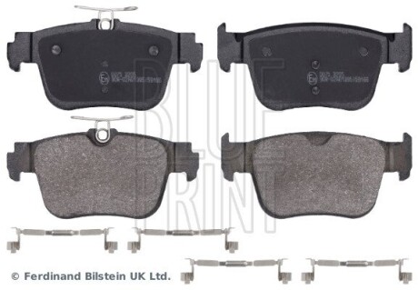 VW К-кт гальмівних колодок CADDY V Мінівен (SBB, SBJ) 2.0 TDi BMT 20-, GOLF VIII (CD1, DA1) 2.0 GTI 20-, CUPRA FORMENTOR (KM7, KMP) 1.4 e-Hybrid/2.0 21- BLUE PRINT ADBP420115