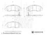 Гальмівні колодки, дискові BLUE PRINT ADBP420128 (фото 2)