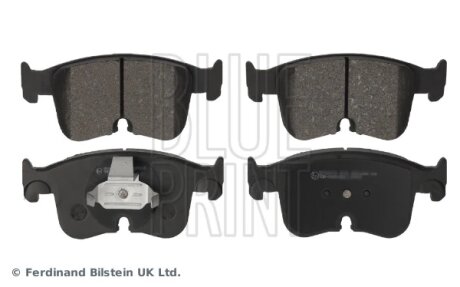 VW Комплект гальмівних колодок передні(для діаметра гальмівного диска: 306 мм) CADDY CALIFORNIA V Camper (SBB, SBJ) 2.0 TDi BMT 20- BLUE PRINT ADBP420138