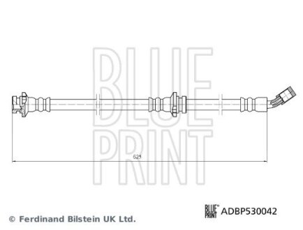 Гальмівний шланг BLUE PRINT ADBP530042