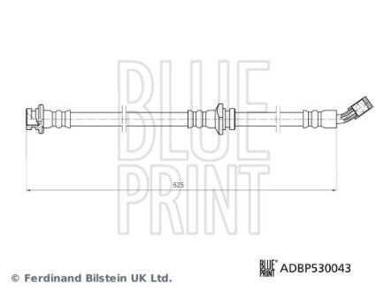 Гальмівний шланг BLUE PRINT ADBP530043