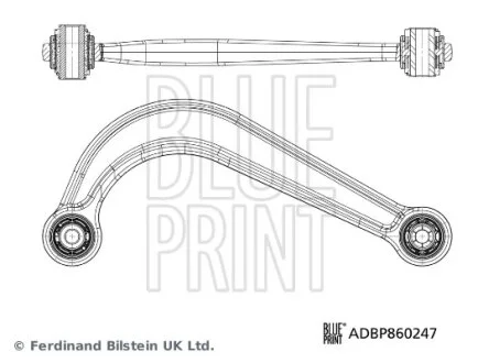 MAZDA Поперечний важіль підвіски ззаду CX-5 (KE, GH) 2.0 AWD 12-17 BLUE PRINT ADBP860247
