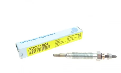 Свеча накала Hyundai H1/Kia Pregio/Mitsubishi Galan/Lancer/L 200/300/400/Pajero II-III 2.0D/2.5D 86- BLUE PRINT ADC41804