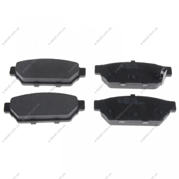 Комплект тормозных колодок из 4 шт. дисков BLUE PRINT ADC44244 (фото 1)