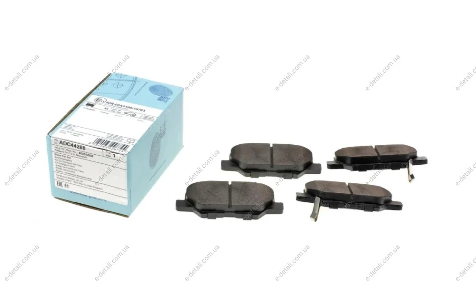 Колодки гальмівні (задні) Mitsubishi Outlander III/Mazda 6 2.0-2.4 12- BLUE PRINT ADC44288 (фото 1)