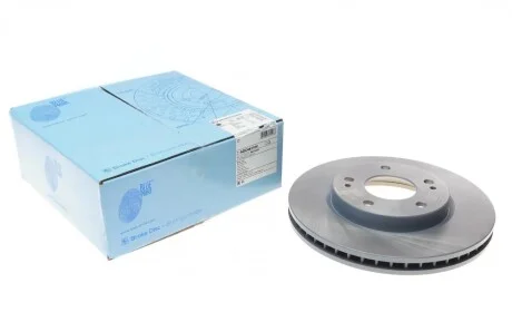 Диск тормозной (передний) Mitsubishi Lancer 02-/Outlander 03- (276x26) (с покрытием) BLUE PRINT ADC443104