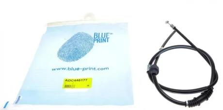 Трос ручника (задний) (L) Mitsubishi Lancer 1.3-2.0i 95- (1540mm) BLUE PRINT ADC446177