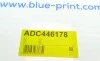 Трос ручника (задний) (R) Mitsubishi Lancer 1.3-2.0i 95- (1530mm) BLUE PRINT ADC446178 (фото 6)