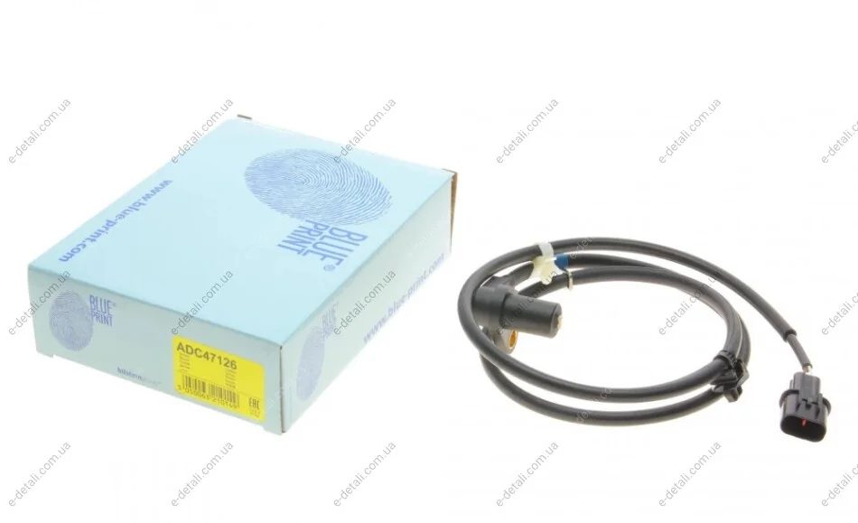 Датчик ABS (передній) Mitsubishi Outlander 03-06 (R) BLUE PRINT ADC47126 (фото 1)