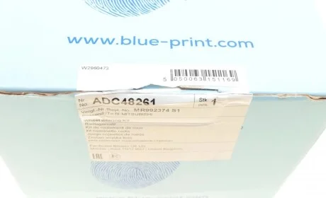 Подшипник ступицы (передней) Mitsubishi Pajero L200 2.5 DI-D 05- (50x88x47) BLUE PRINT ADC48261