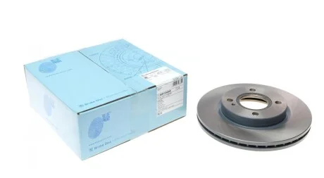Диск гальмівний (передній) Ford Fiesta 08- (258x23) BLUE PRINT ADF124309