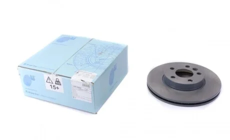 Диск тормозной (передний) VW Sharan 95-10/Ford Galaxy 95-06 (287.7x25) (с покрытием) BLUE PRINT ADF124343