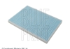 Змінний фільтруючий елемент повітряного фільтра салону BLUE PRINT ADG02537 (фото 2)