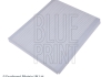 Сменный фильтрующий элемент воздушного фильтра салона BLUE PRINT ADG02574 (фото 4)