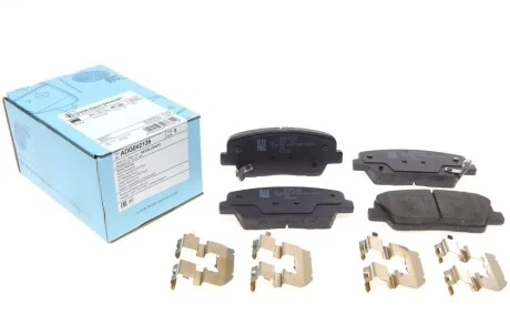 Колодки тормозные (задние) Hyundai Santa Fe II 2.0-3.5 06-13/Kia Sorento II 2.0-3.5 09- BLUE PRINT ADG042126