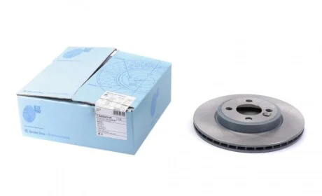 Диск тормозной (передний) MINI Cooper 2 06- (280mm) (с покрытием) BLUE PRINT ADG043149