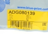 Подушка(втулка) стабилизатора BLUE PRINT ADG080139 (фото 2)