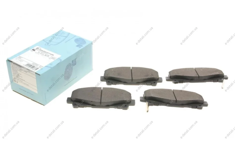 Колодки тормозные (передние) Honda Accord VIII 07-/IX 12- (Akebono) BLUE PRINT ADH24282 (фото 1)