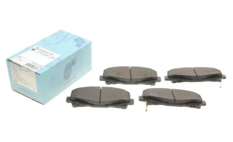Колодки тормозные (передние) Honda Accord VIII 07-/IX 12- (Akebono) BLUE PRINT ADH24282