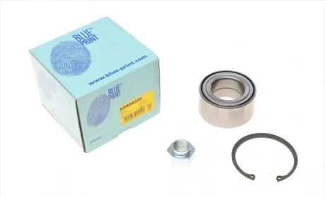 Подшипник ступицы (передней) Opel Agila 1.3 CDTI 00-08 (40x72x36) BLUE PRINT ADK88225