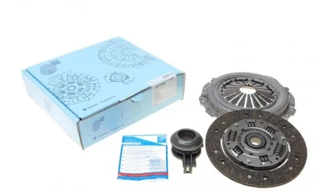 Комплект сцепления Fiat Doblo 1.9 D 01- (d=200mm) (+выжимной) BLUE PRINT ADL143028