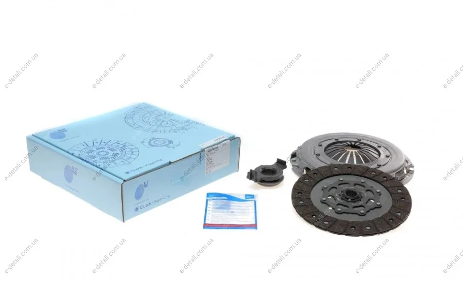 Комплект зчеплення Fiat Doblo 1.9 JTD 01- (d=230mm) (+вижимний) BLUE PRINT ADL143045 (фото 1)