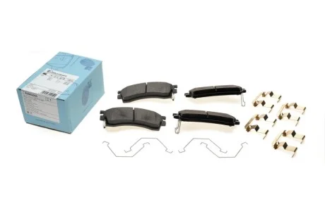 Колодки тормозные (передние) Mazda 3/6 1.8-2.0 91-02 (131.5x51.5) BLUE PRINT ADM54250
