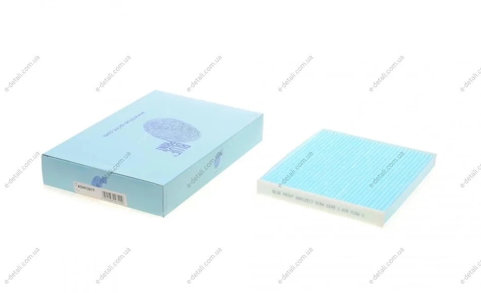 Фільтр салону Nissan Pixo 1.0 09-/Alto 1.0 09- BLUE PRINT ADN12517 (фото 1)