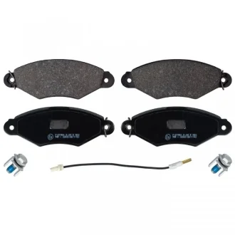 NISSAN гальмівні колодки передн. Kubistar 03-,Renault Kangoo 97- BLUE PRINT ADN142122