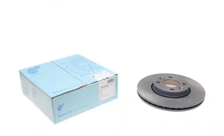 Диск тормозной (передний) Renault Megane II/Clio II/III 1.2-1.5 dCI 02- (260x22) BLUE PRINT ADN143112