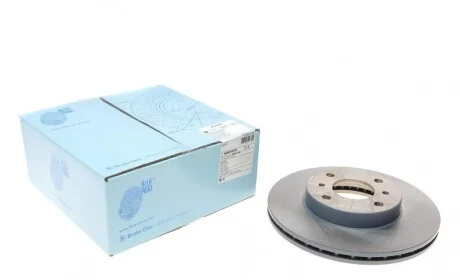 Диск гальмівний (передній) Nissan Almera II 00-06/Primera 96-01 (280x22) BLUE PRINT ADN14379