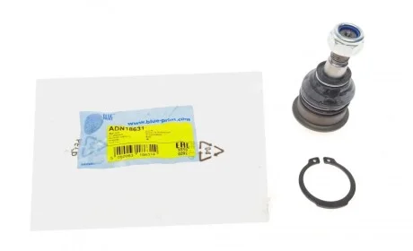 Опора шаровая (передняя/снизу) Nissan Primera/Sunny 86-02/Almera II 00- BLUE PRINT ADN18631