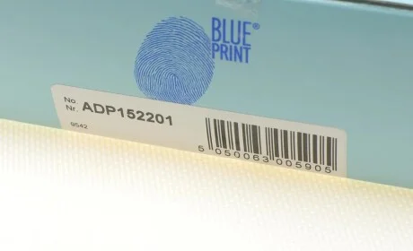 Фильтр воздушный Citroen Berlingo/Peugeot Partner 1.6i 16V 08- BLUE PRINT ADP152201