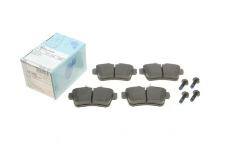 Колодки гальмівні (задні) Citroen C4 09-/DS4/DS5 11-15/Peugeot 308/508/3008/5008 09-18 BLUE PRINT ADP154207