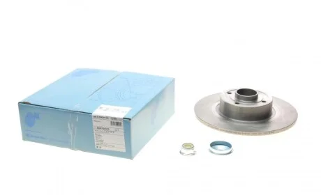 Диск тормозной (задний) Renault Scenic II/Megane II 03-10 (270х10) (+ABS) (с подшипником) BLUE PRINT ADR164323